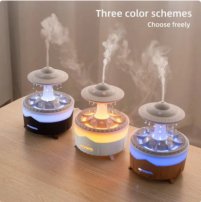 AquaGlow UFO Raindrop Aroma Diffuser & Humidifier